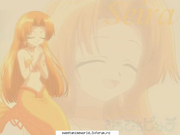 Seira Takahashi - Seira es sora mia mica a Sarei.Are parul colorat - Mermaids melody