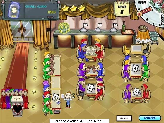 dinner dash - Well,si prima versiune este foarte - Jocuri